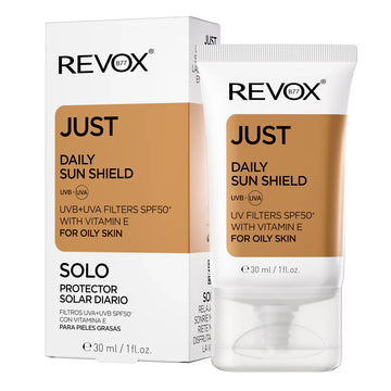 Revox - JUST Ecran Solaire Quotidien SPF 50+ pour peau grasse