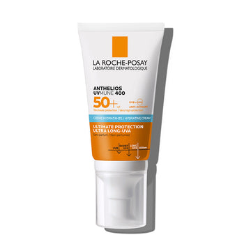 La Roche Posay Anthelios UVMune 400 Crème Hydratante SPF50+ Invisible 50ml  = Eau Thermale 50ml Offerte