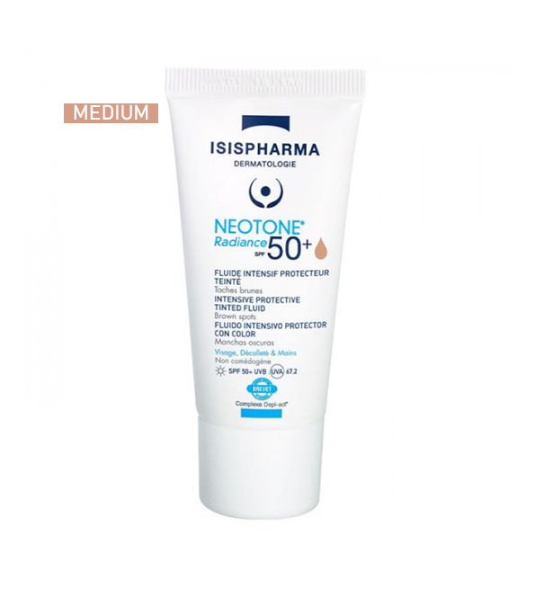 Isispharma Neotone Radiance SPF 50+ TEINTE MEDIUM 30ML