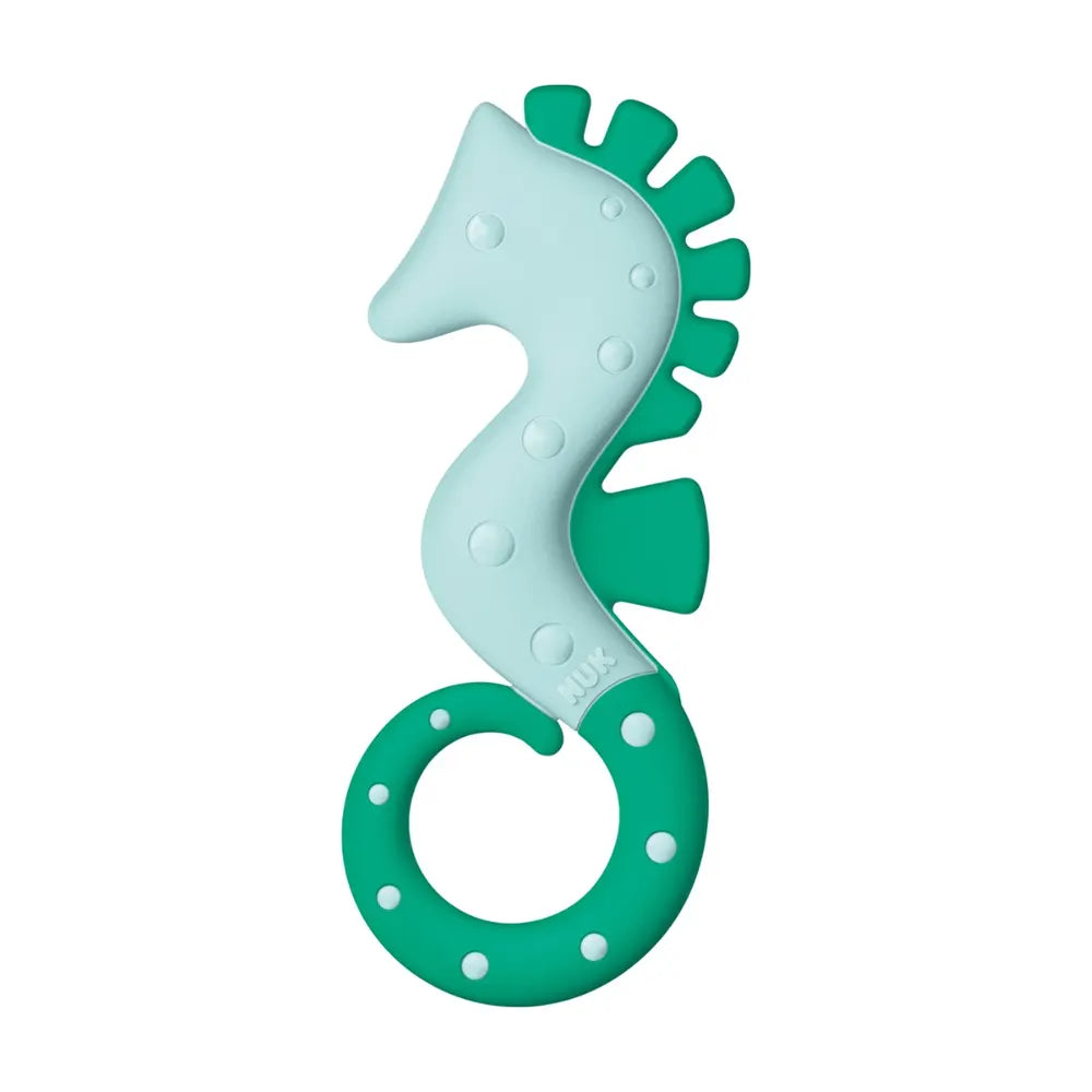 NUK Anneau de Dentition Hippocampe Vert - 3M+