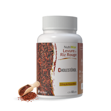 NutriMax Levure de Riz Rouge – 60 compimés