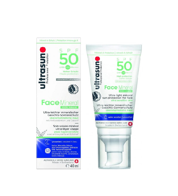 ULTRASUN FACE MINÉRAL ULTRA-LIGHT SPF 50+40ml