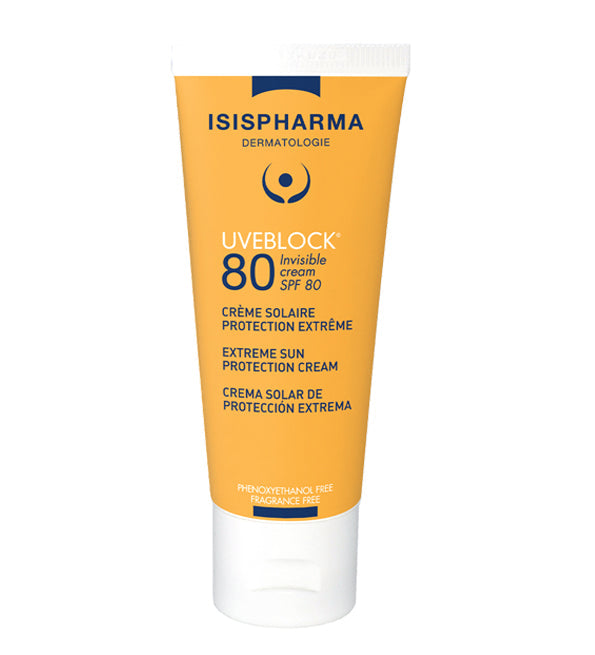 ISISPHARMA UVEBLOCK 80 INVISIBLE CREAM 40 ml