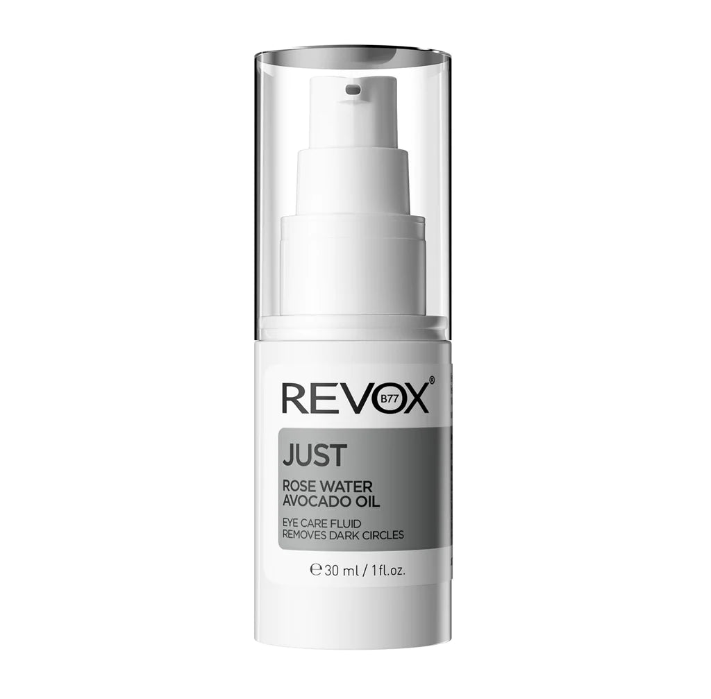 Revox - JUST Fluide Contour des Yeux à L’huile D’avocat et à L’eau de Rose