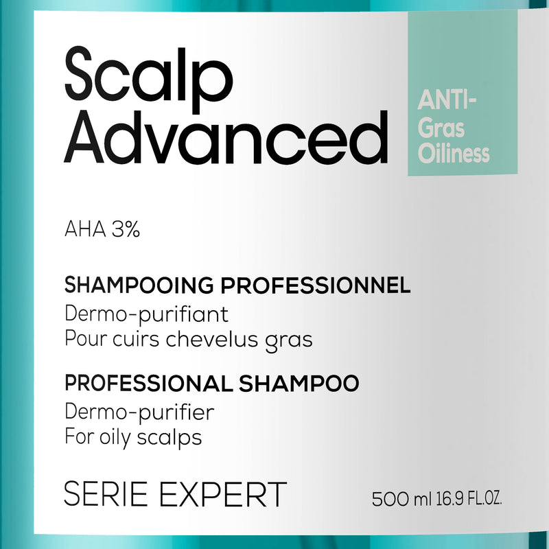 L'OREAL PROFESSIONNEL SCALP ADVANCED SHAMPOOING DERMO CLARIFIER 500 ML