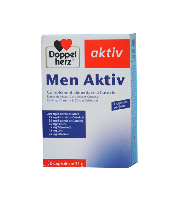 DOPPEL HERZ men aktiv 30 comprimes