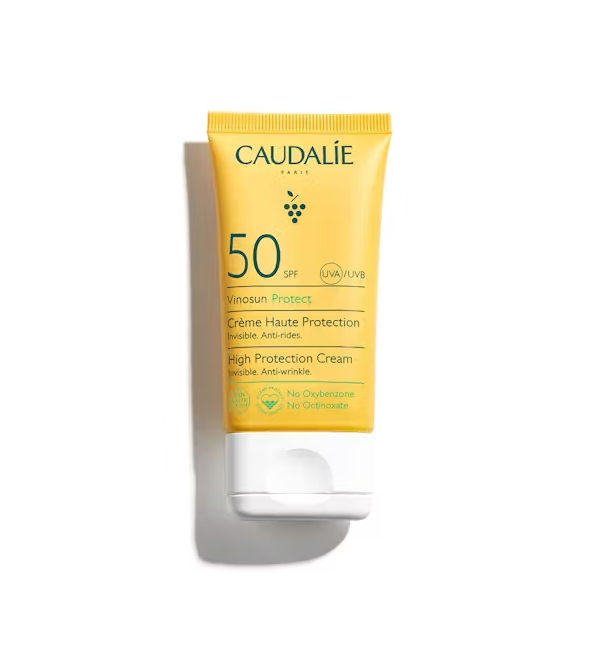 CAUDALIE CRÈME SOLAIRE VISAGE ANTI-RIDES SPF50 50 ML = LAIT REPARATEUR APRES SOLEIL OFFERT