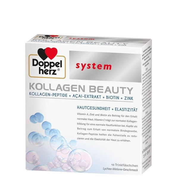 DOPPEL HERZ COLLAGEN BEAUTY 10 FLACONS