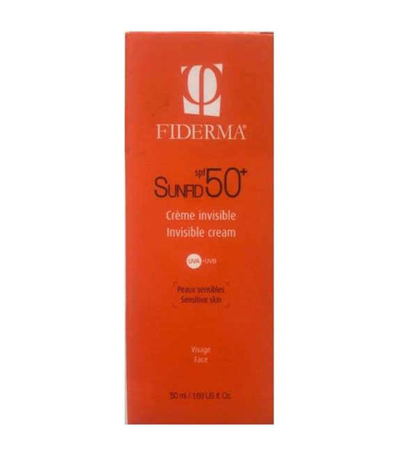 FIDERMA CREME ECRAN SPF 50 INVISIBLE 50ML