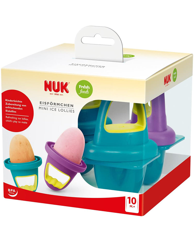 Set de 4 Moules à Glace 9m+ - NUK