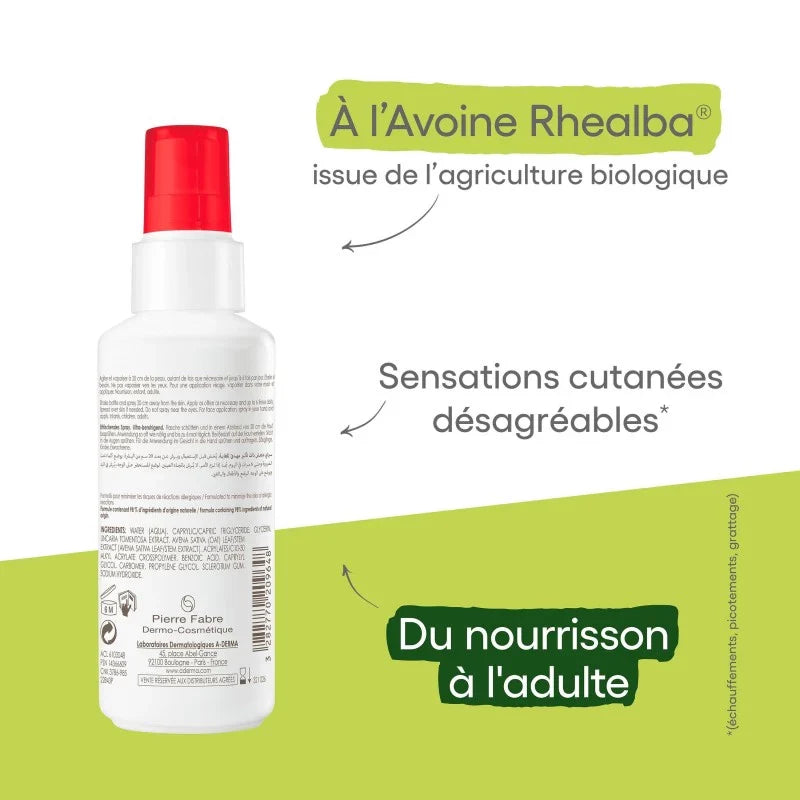 A-Derma CUTALGAN Spray Ultra-Calmant Rafraîchissant 100ml