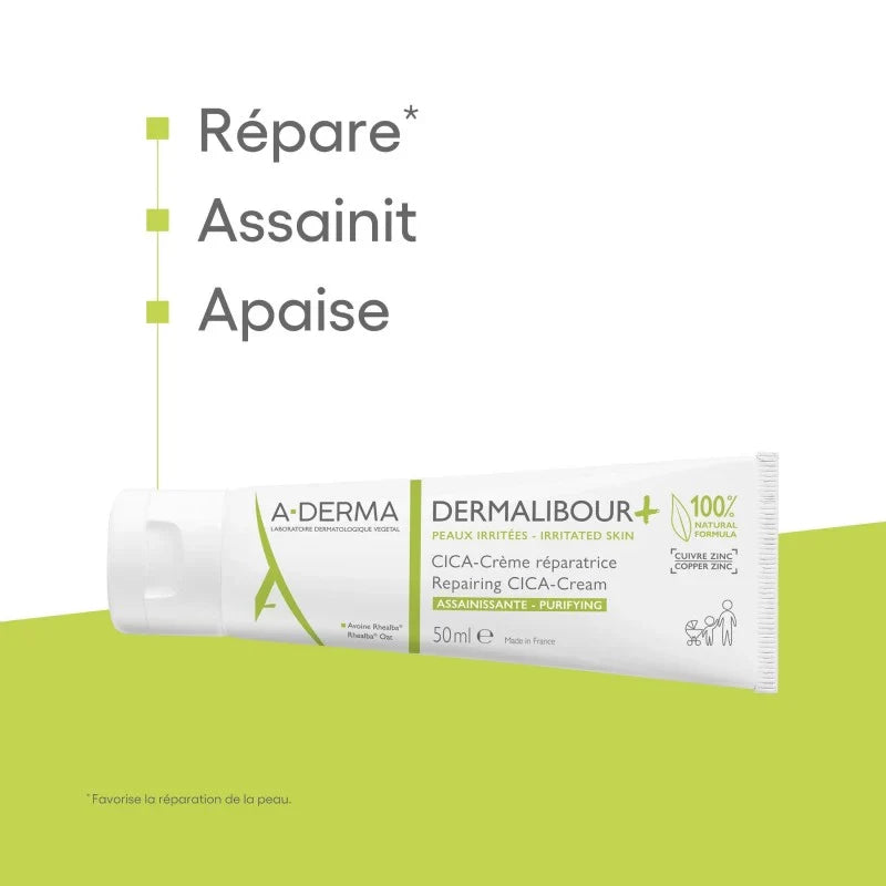 A-Derma DERMALIBOUR Crème Réparatrice 50 ml