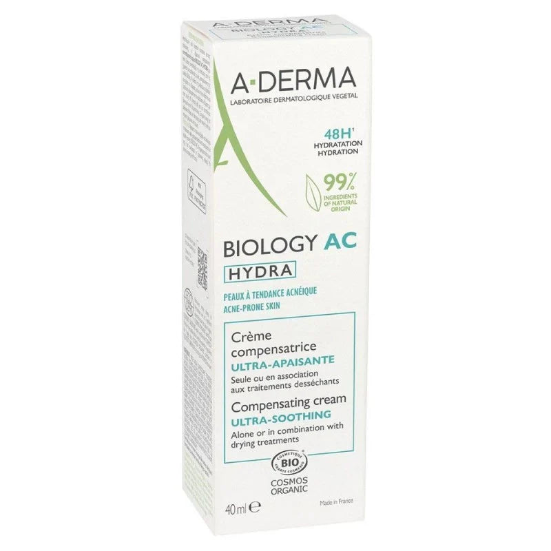A-Derma BIOLOGY AC Hydra hydratante compensatrice 40ml