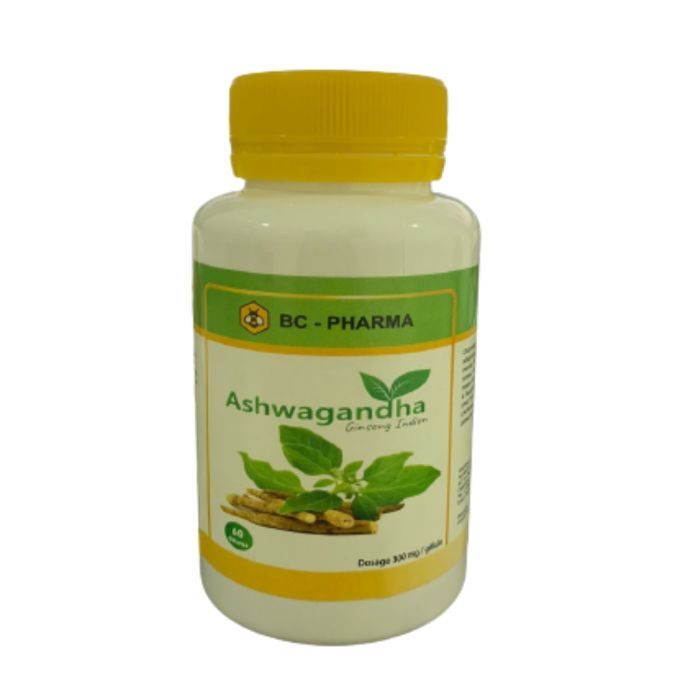 BC PHARMA Ashwagandha Ginseng Indien 60 Gelules