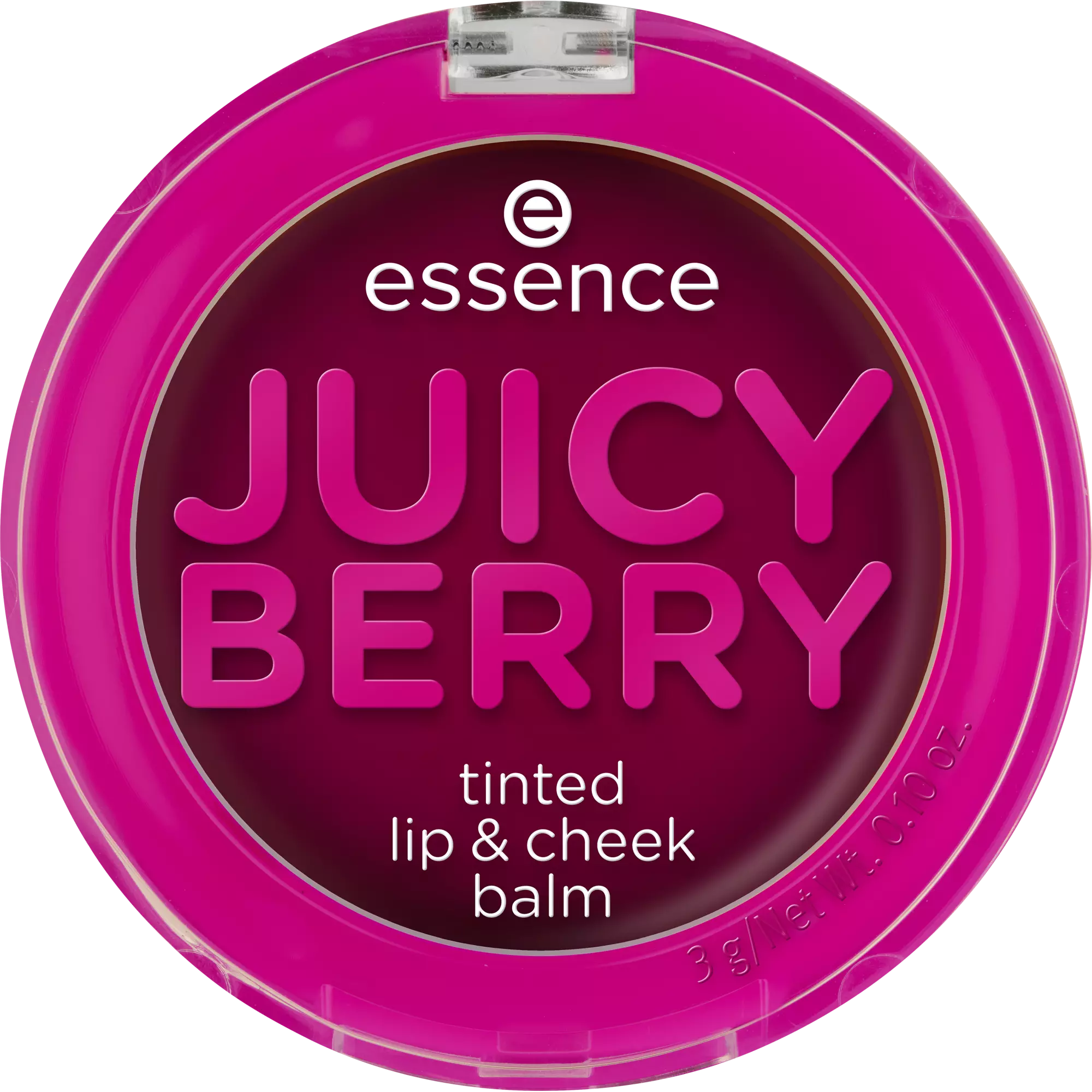 Essence JUICY BERRY tinted lip & cheek balm baume joues et lèvres