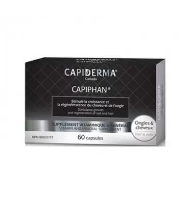 CAPIPHAN ONGLES ET CHEVEUX 60 GÉLULES