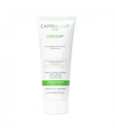 SEBIOCAP GEL DERMO-NETTOYANT POUR PEAUX À TENDANCE ACNÉIQUE 200ML