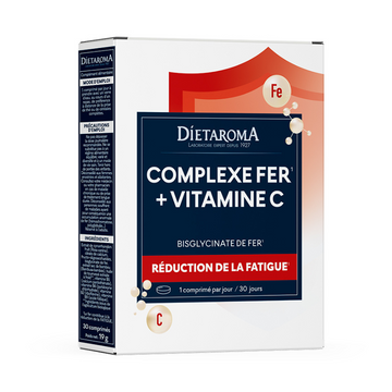 Dietaroma complexe Fer+Vitamine C 30 Comprimes