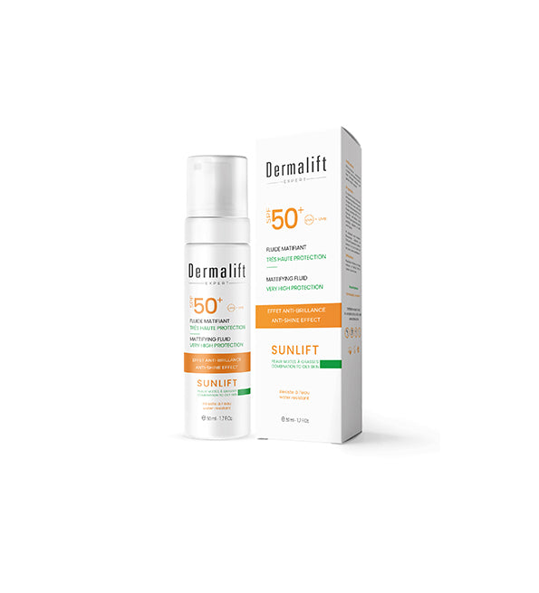 Dermalift sunlift Fluide Matifiant 50+50ml