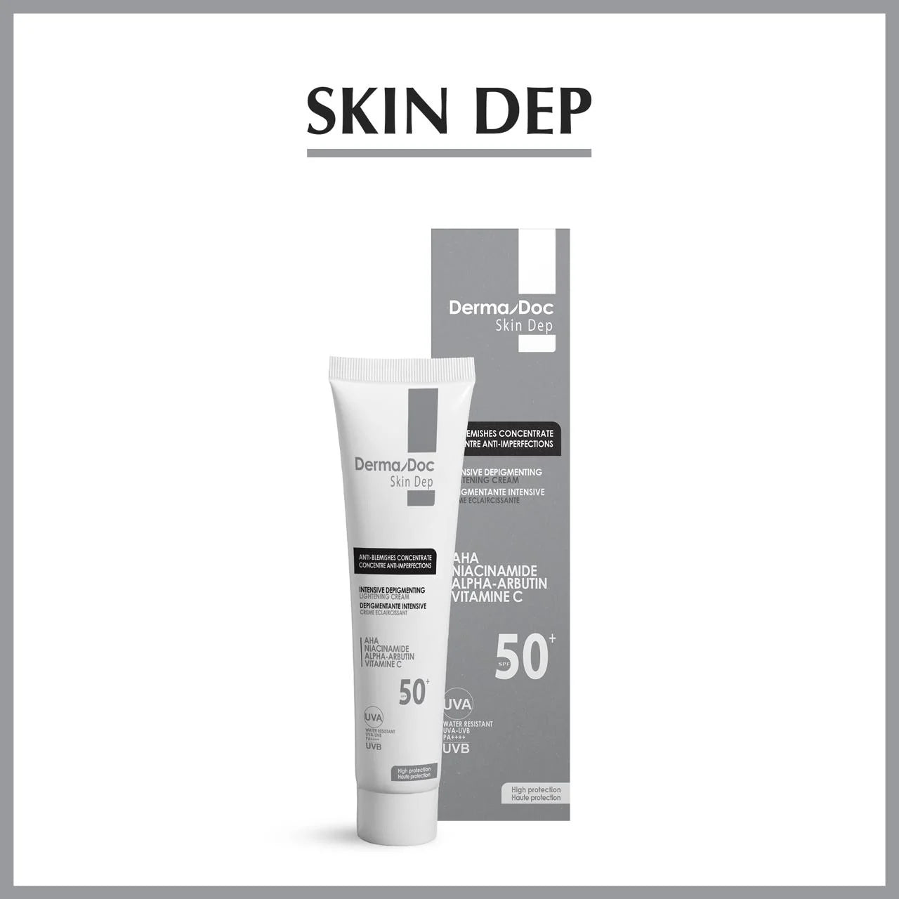 DermaDoc Crème Dépigmentante Intensive Spf15+ 40ml