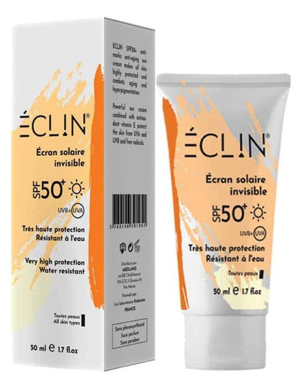 Eclin Ecran Solaire Invisible spf50+ 50ml