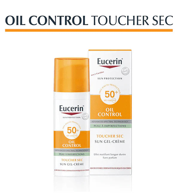 Eucerin Gel-Crème Solaire Oil Control SPF50+ 50ml