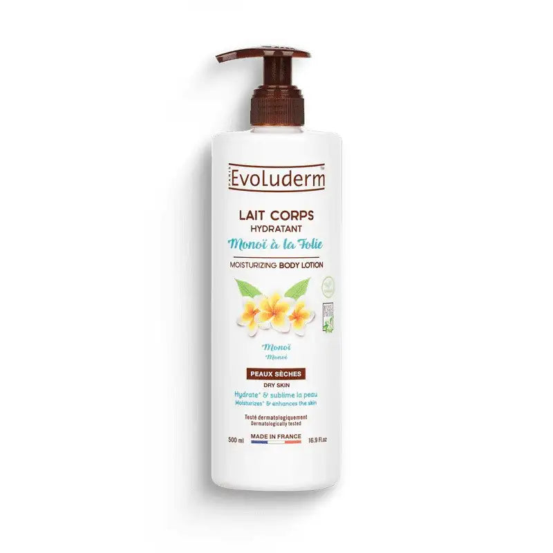 EVOLUDERM LAIT CORPS HYDRATANT MONOI A LA FOLIE 500ML
