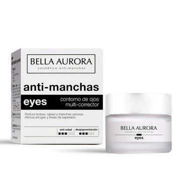 Bella Aurora Pigment Stop Eye Contour Cream 5in1 15ml – Soin contour des yeux anti-taches et éclat