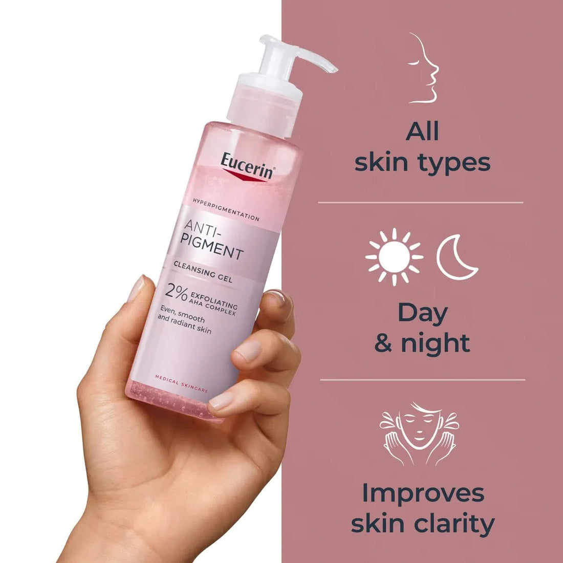 EUCERIN ANTI-PIGMENT Gel Nettoyant 200 Ml