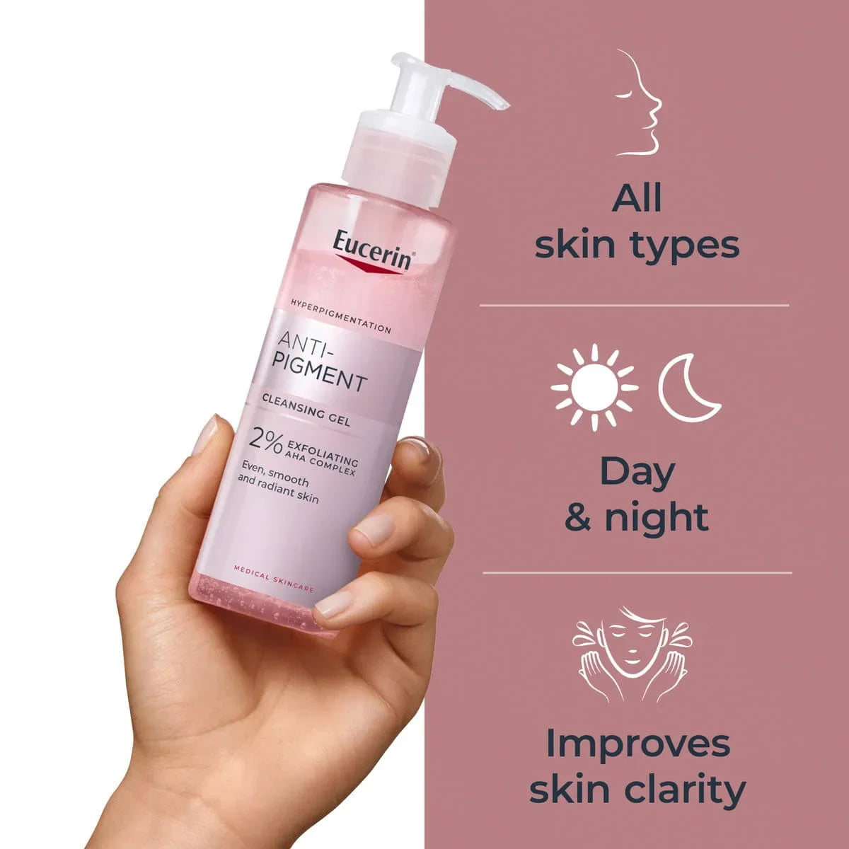 EUCERIN ANTI-PIGMENT Gel Nettoyant 200 Ml