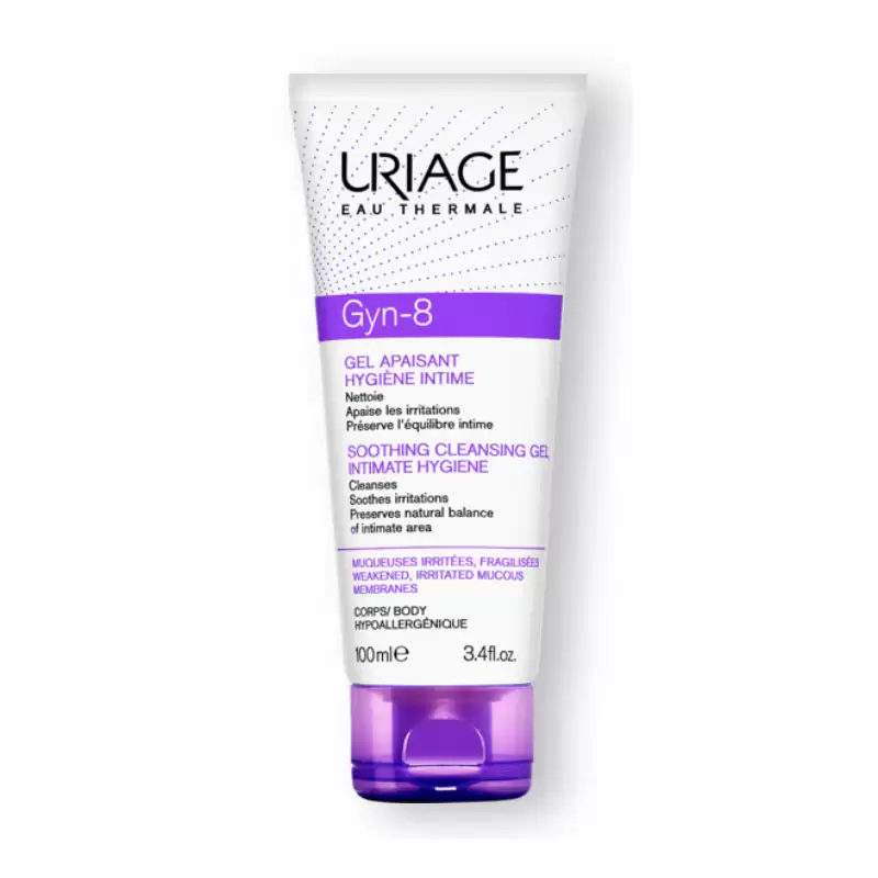 URIAGE GYN-8 Toilette Intime Gel Apaisant 100 Ml