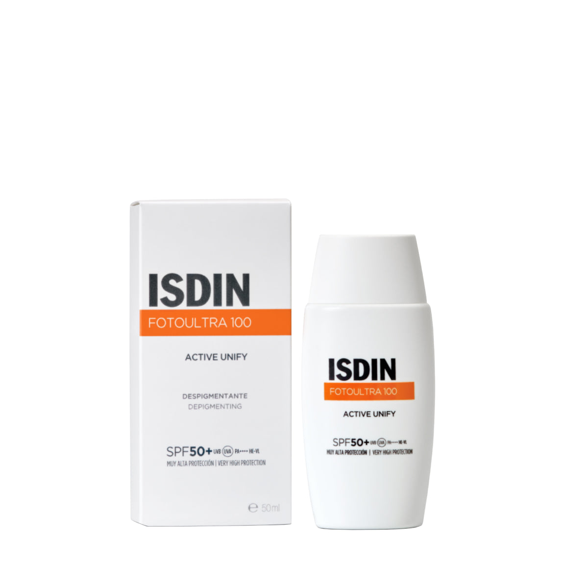 Foto Ultra ISDIN Active Unify Fusion Fluid SPF50+ 50ml