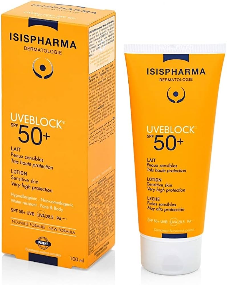Isispharma UVEBlock Lait Spf50+ - 100ml Maroc