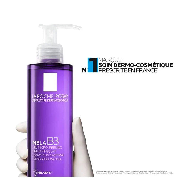 La Roche Posay Mela B3 Gel Micro Peeling Anti-Tâches Unifiant Éclat 200 Ml
