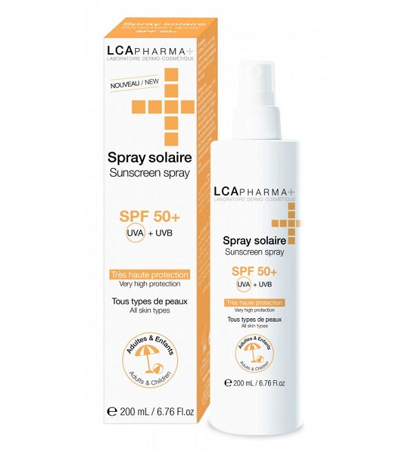 Lca ecran spray solaire spf50+ 200ml