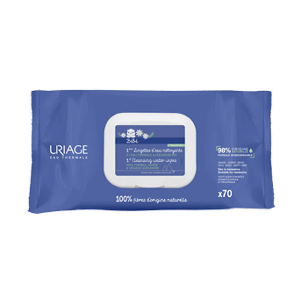 Uriage BÉBÉ 1ères Lingettes Nettoyantes 70pièces