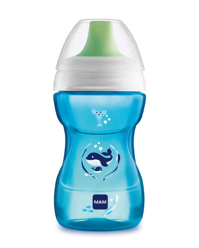 MAM Tass Fun to Drink 270ml - Baleine