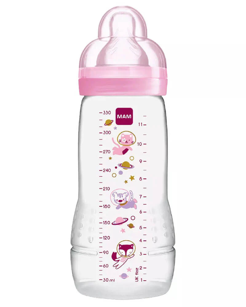 MAM Biberon Easy Active 330ml - Rose
