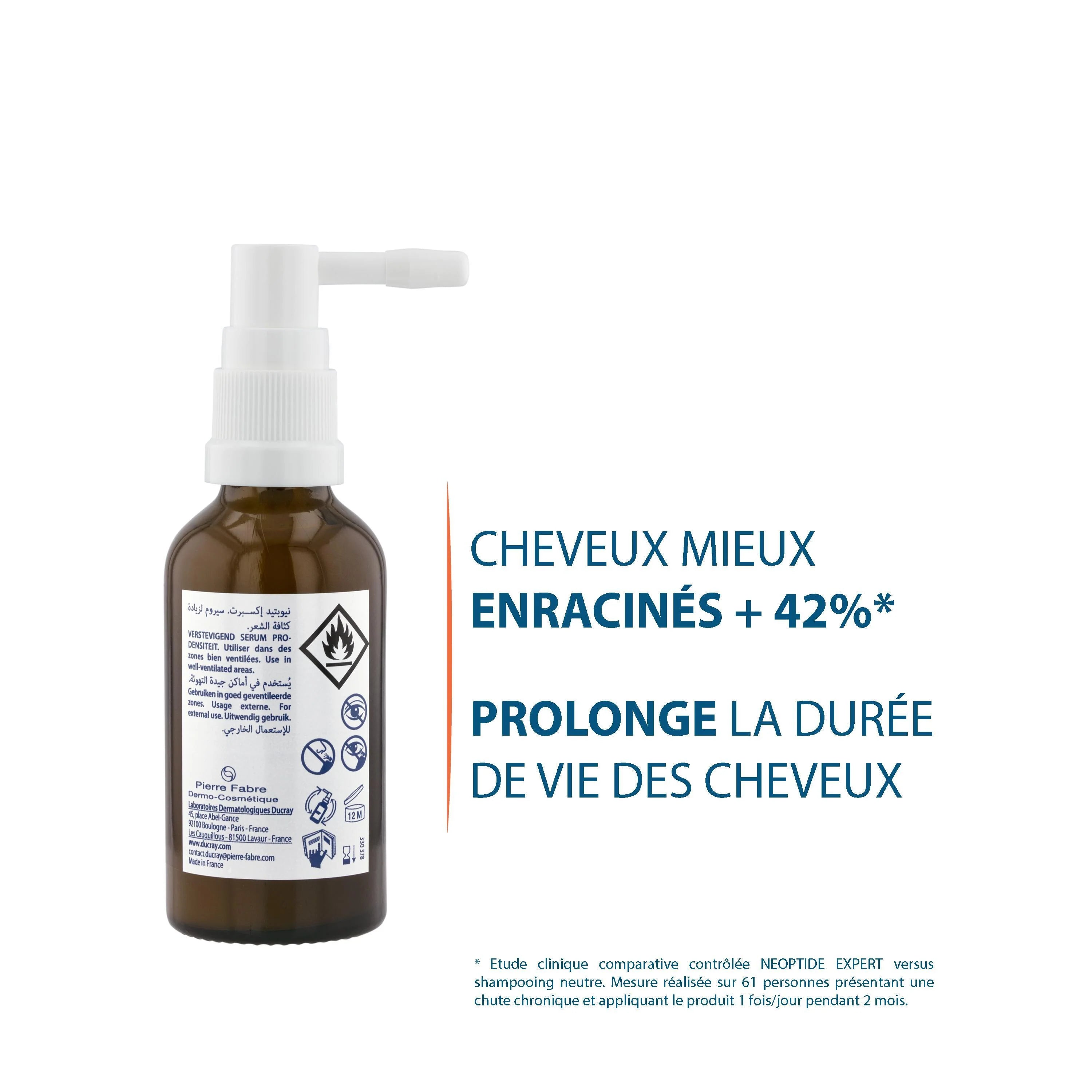 Ducray NEOPTIDE EXPERT Sérum antichute & croissance 2 * 50ML