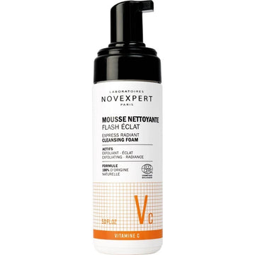 Novexpert Mousse Nettoyante Flash Éclat Vitamine C 150ml