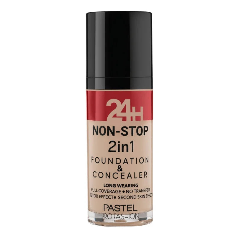 Pastel - 24H Non-Stop 2in1 Foundation & Concealer