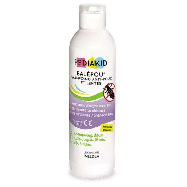 PEDIAKID BALEPOU SHAMPOOING ANTI POUX ET LENTES 200 ML