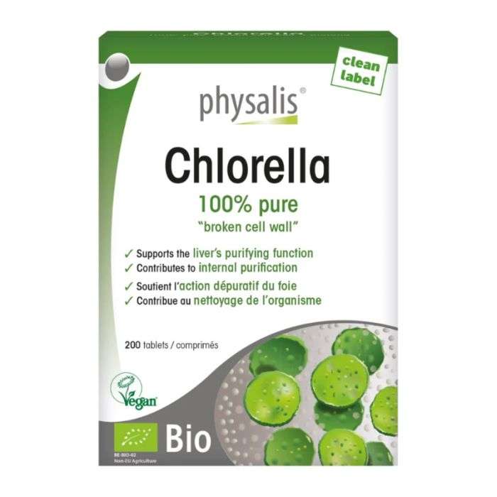 PHYSALIS CHLORELLA 200 COMPRIMES