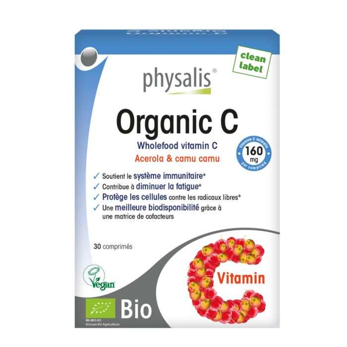 PHYSALIS ORGANIC C 160 MG 30 TABLETTES