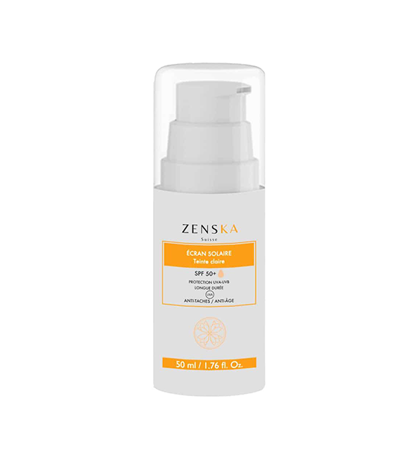 ZENSKA ÉCRAN SOLAIRE TEINTE CLAIRE – 50ml