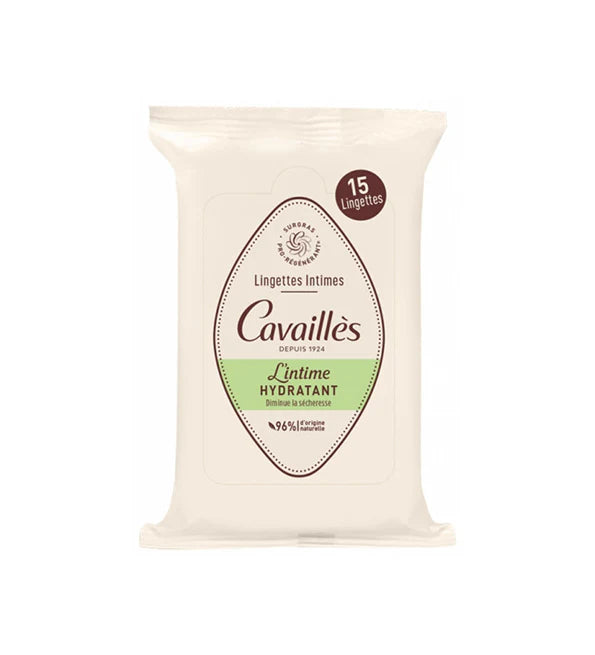 Rogé cavaillès Lingettes Intimes Sècheresse 15 Lingettes
