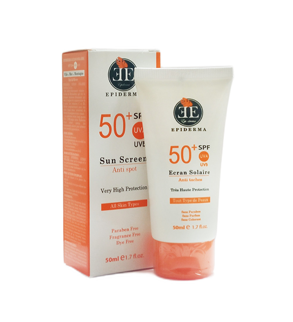 EPIDERMA ECRAN SOLAIRE ANTI-TACHES SPF50 50mL