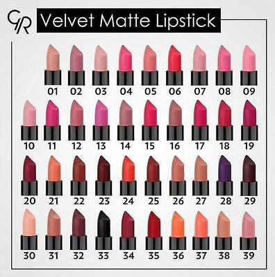 Golden Rose Velvet Matte Lipstick