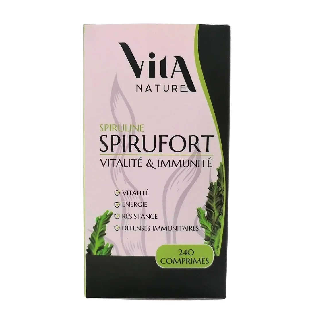 Vita Nature Spiruline Spirufort 120 Comprimes