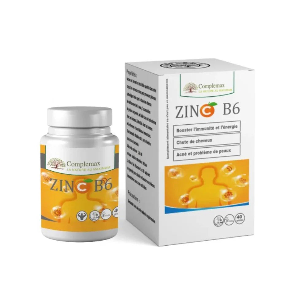 Complemax Zinc B6 40 Gélules